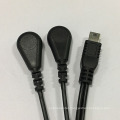 Medical ECG sanp cable electrode lead wire